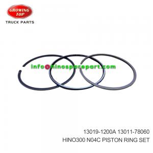 HINO300 N04C  PISTON RING SET  13019-1200A