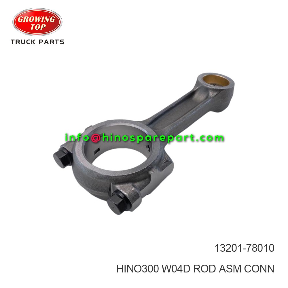HINO300 W04D ROD ASM CONN 13201-78010