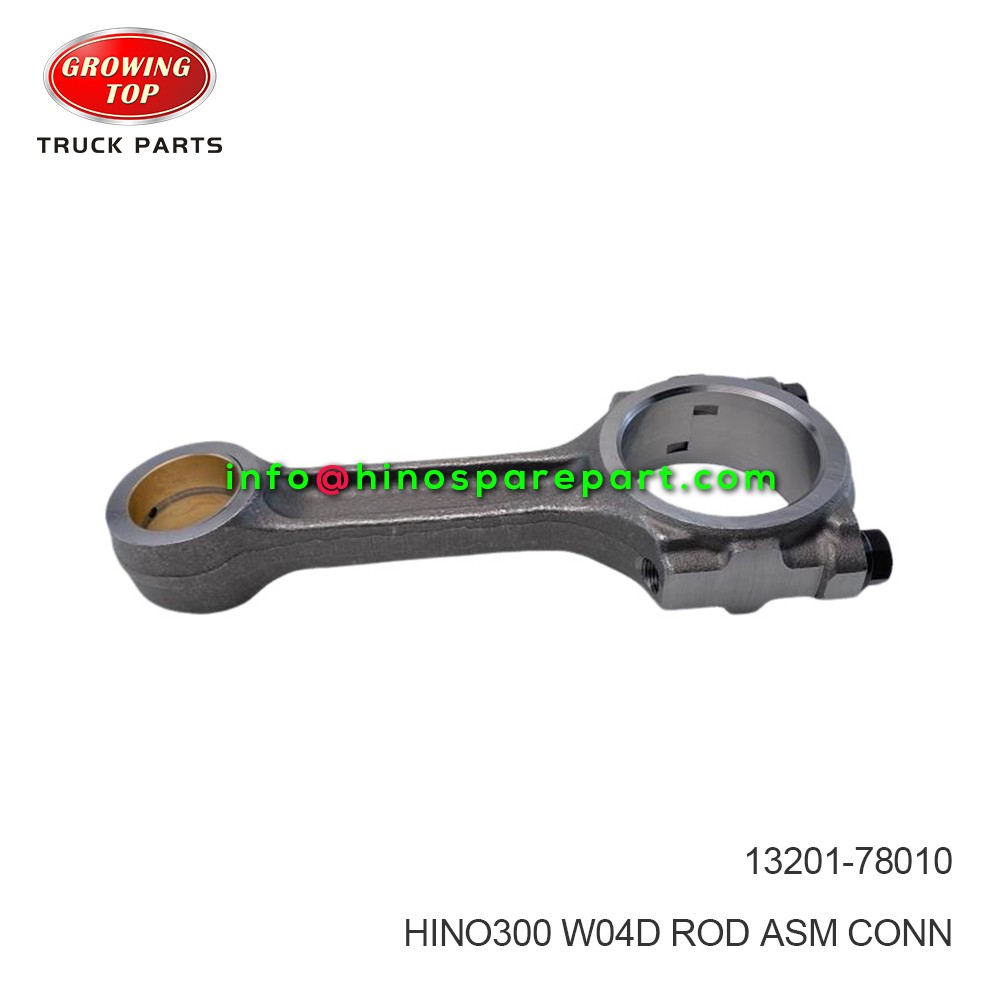 HINO300 W04D ROD ASM CONN 13201-78010