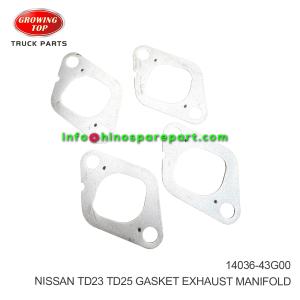 NISSAN TD23 TD25 TD27-1 GASKET EXHAUST MANIFOLD 14036-43G00