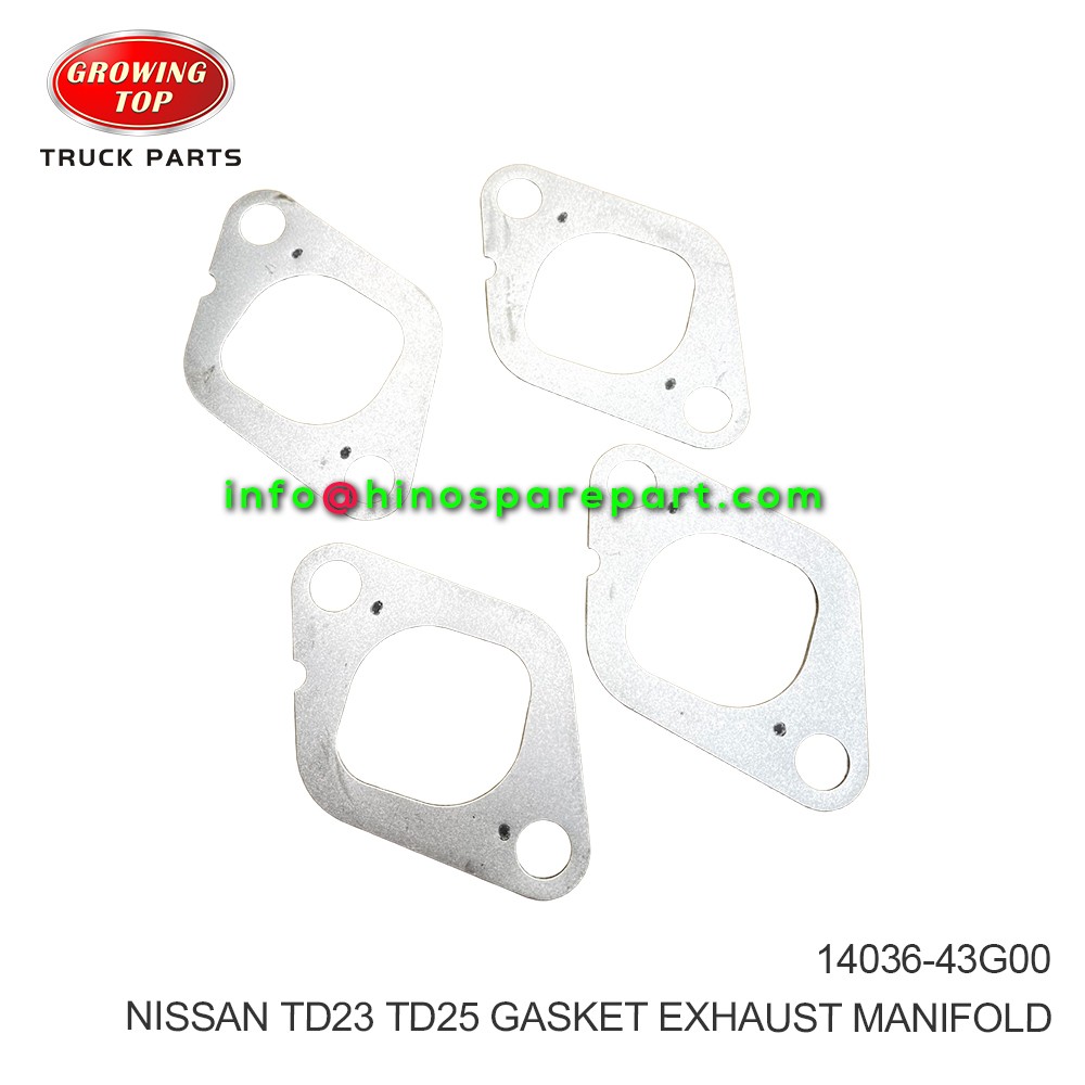 NISSAN TD23 TD25 TD27-1 GASKET EXHAUST MANIFOLD 14036-43G00