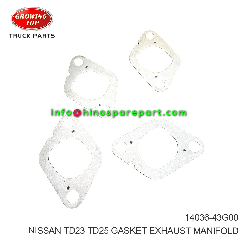 NISSAN TD23 TD25 TD27-1 GASKET EXHAUST MANIFOLD 14036-43G00