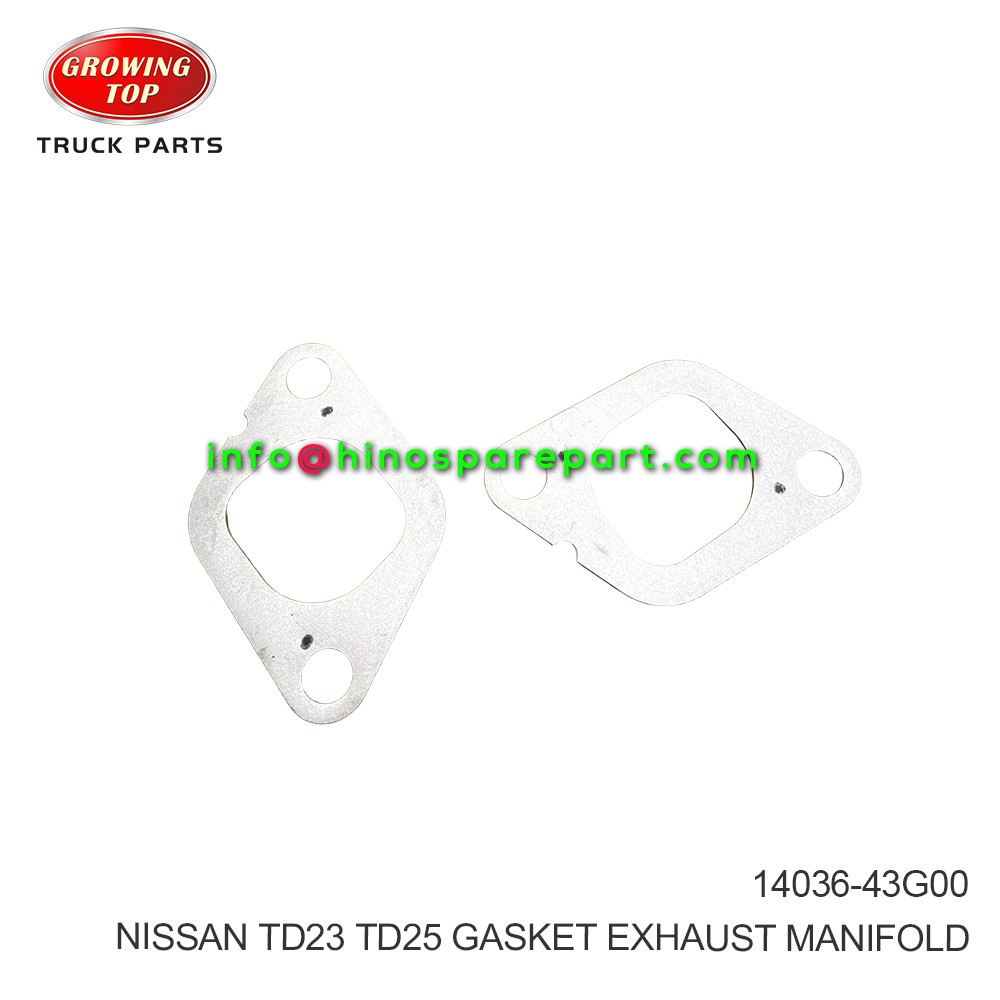 NISSAN TD23 TD25 TD27-1 GASKET EXHAUST MANIFOLD 14036-43G00