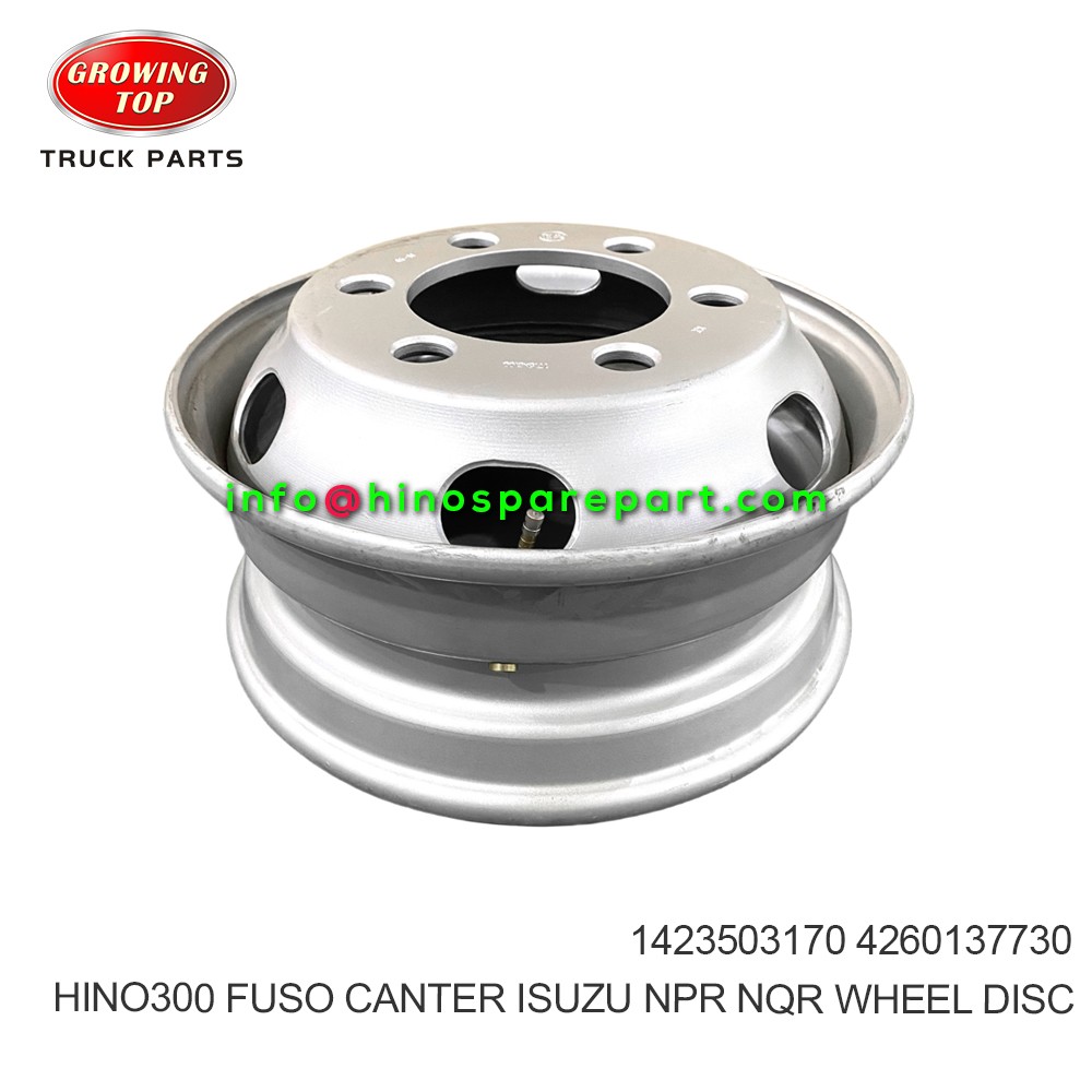 HINO300 FUSO CANTER ISUZU NPR NQR WHEEL DISC 1423503170