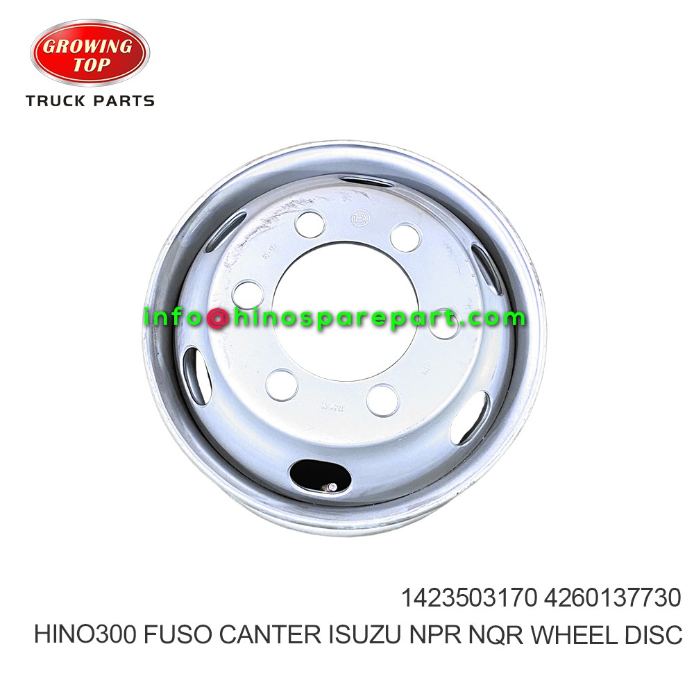 HINO300  FUSO CANTER ISUZU NPR NQR WHEEL DISC 1423503170
