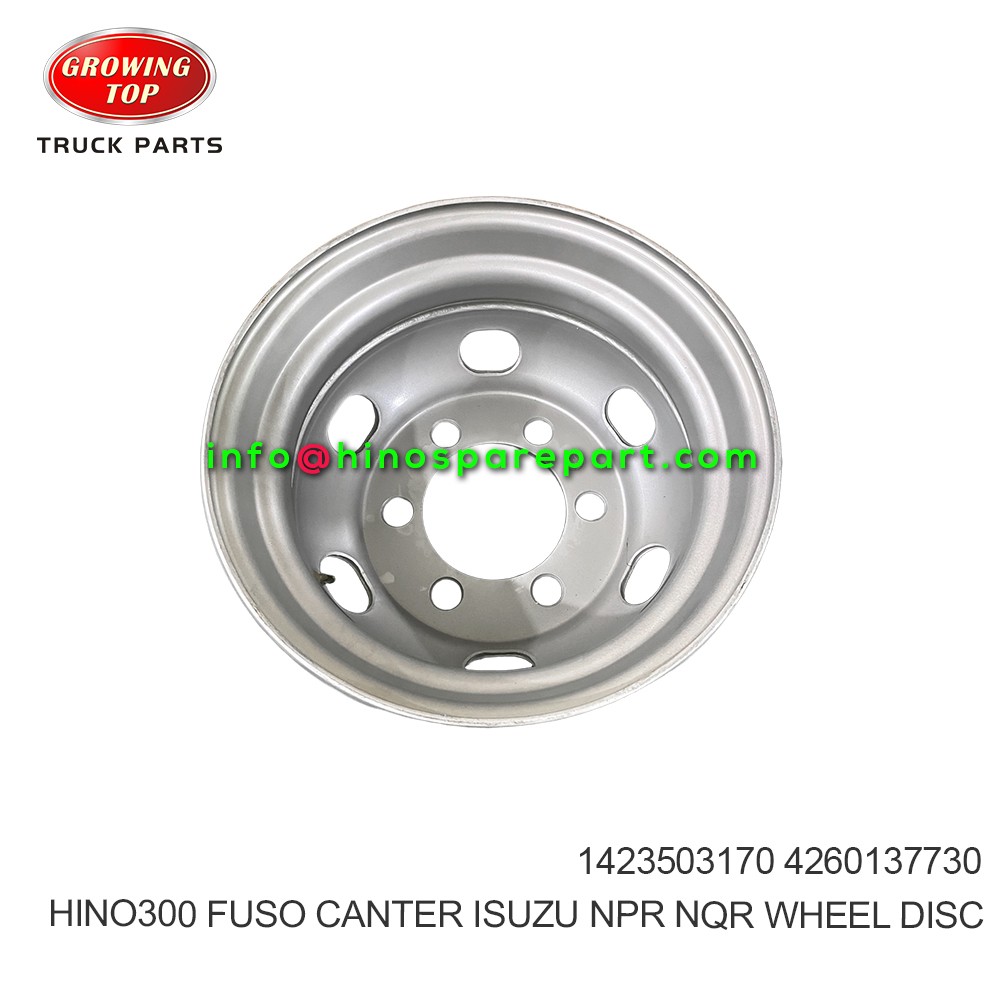 HINO300  FUSO CANTER ISUZU NPR NQR WHEEL DISC 1423503170