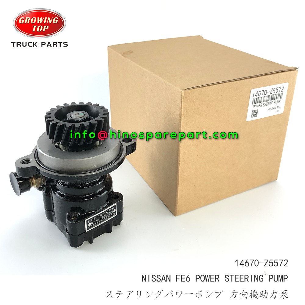 NISSAN UD FE6 POWER STEERING PUMP 14670-Z5572