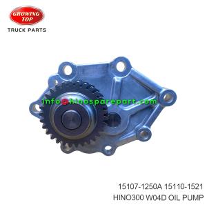 HINO300 W04D OIL PUMP 15107-1250A