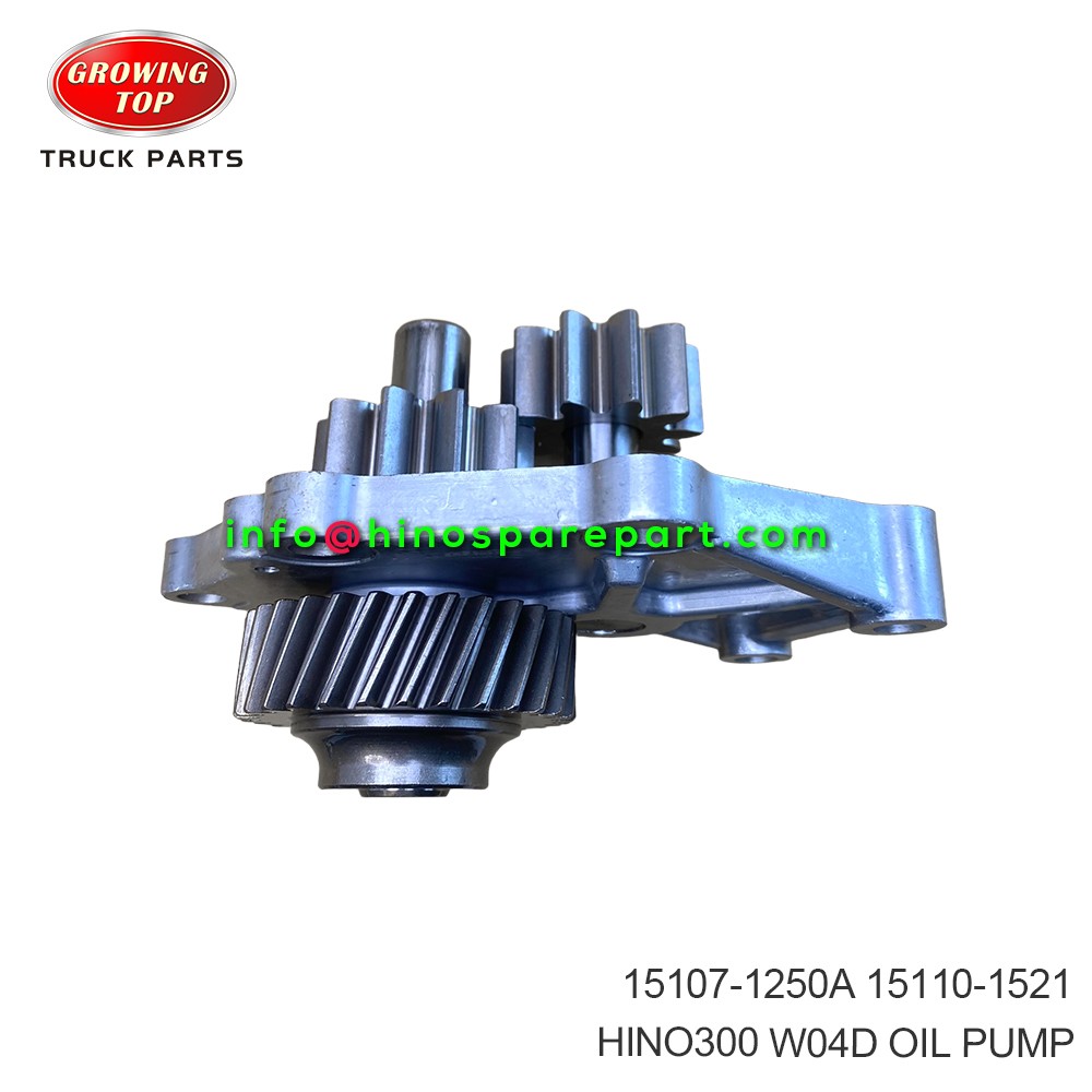 HINO300 W04D OIL PUMP 15107-1250A