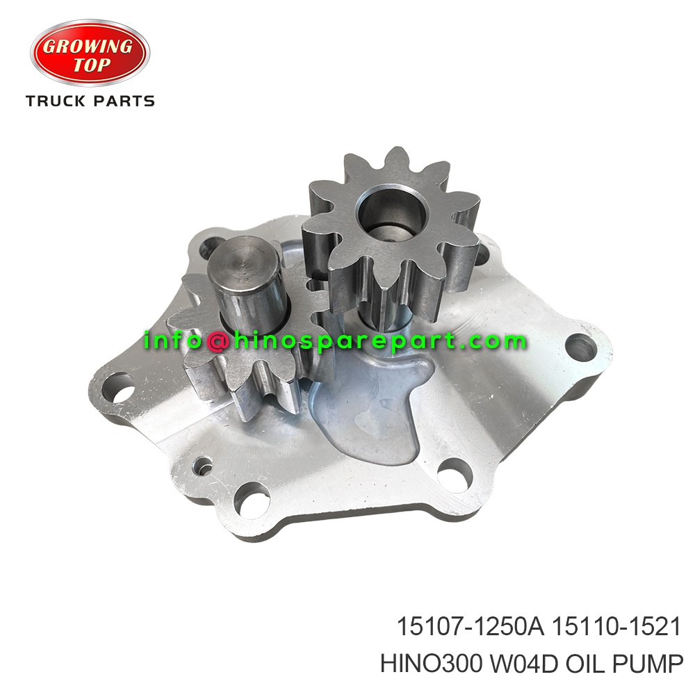 HINO300 W04D OIL PUMP 15107-1250A