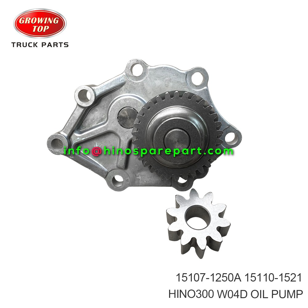 HINO300 W04D OIL PUMP 15107-1250A