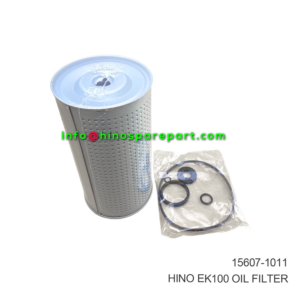 HINO EK100 OIL FILTER 15607-1011