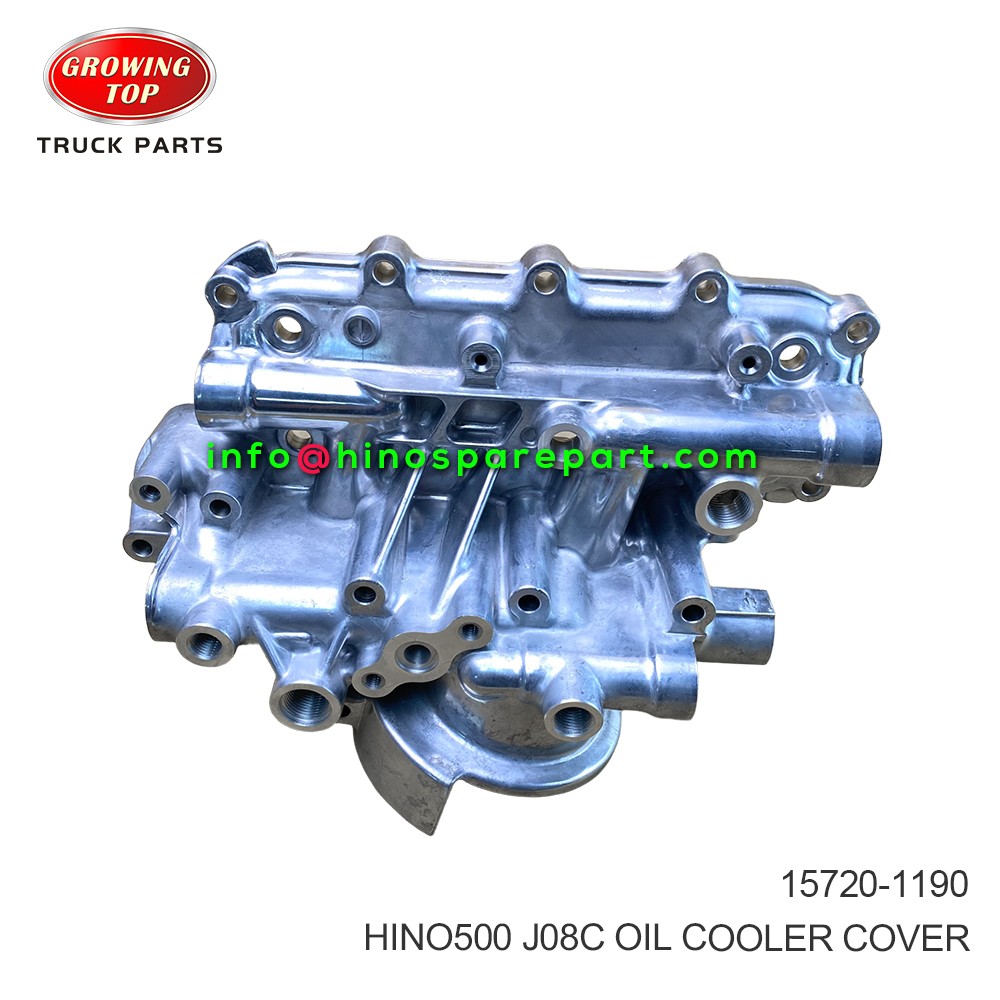 HINO500 J08C OIL COOLER COVER 15720-1190
