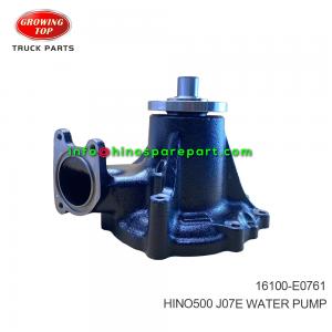 HINO500 J07E WATER PUMP 16100-E0761 HINO500 J07E WATER PUMP 16100-E0761