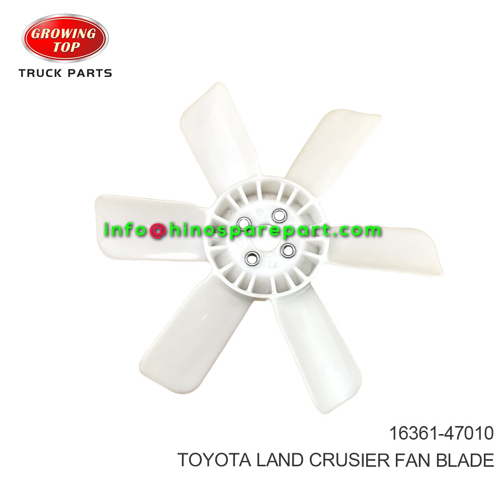 TOYOTA LAND CRUSIER FAN BLADE 16361-47010