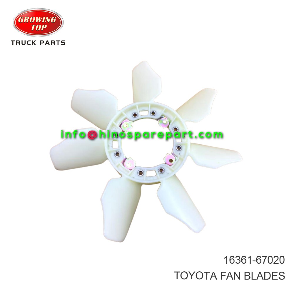 TOYOTA FAN BLADES 16361-67020