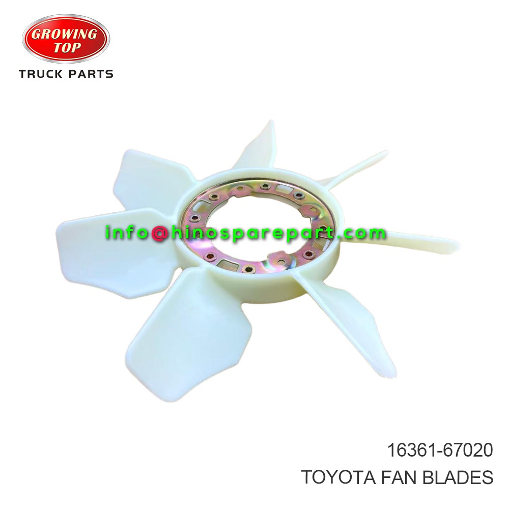 TOYOTA FAN BLADES 16361-67020