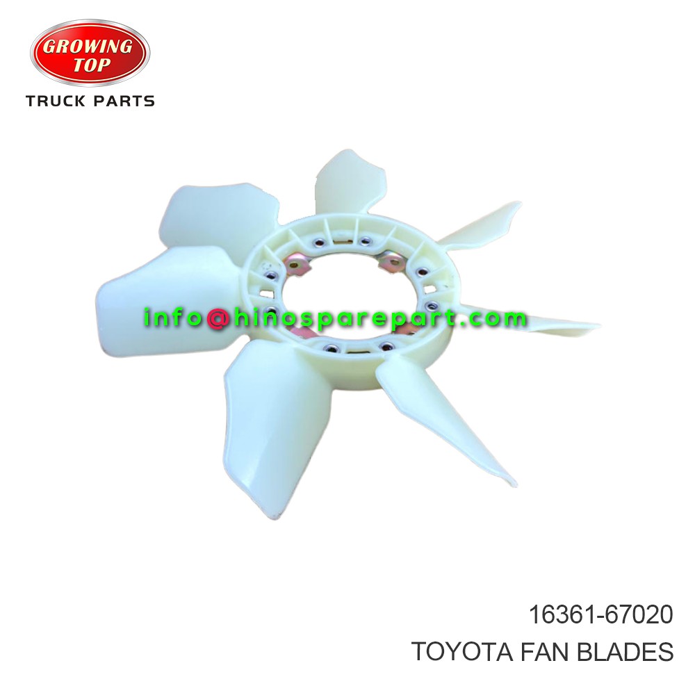 TOYOTA FAN BLADES 16361-67020