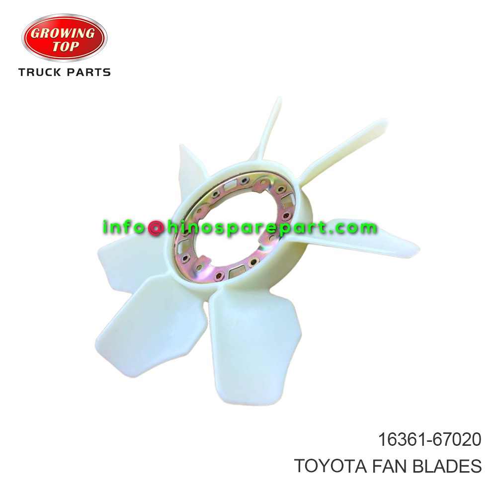 TOYOTA FAN BLADES 16361-67020