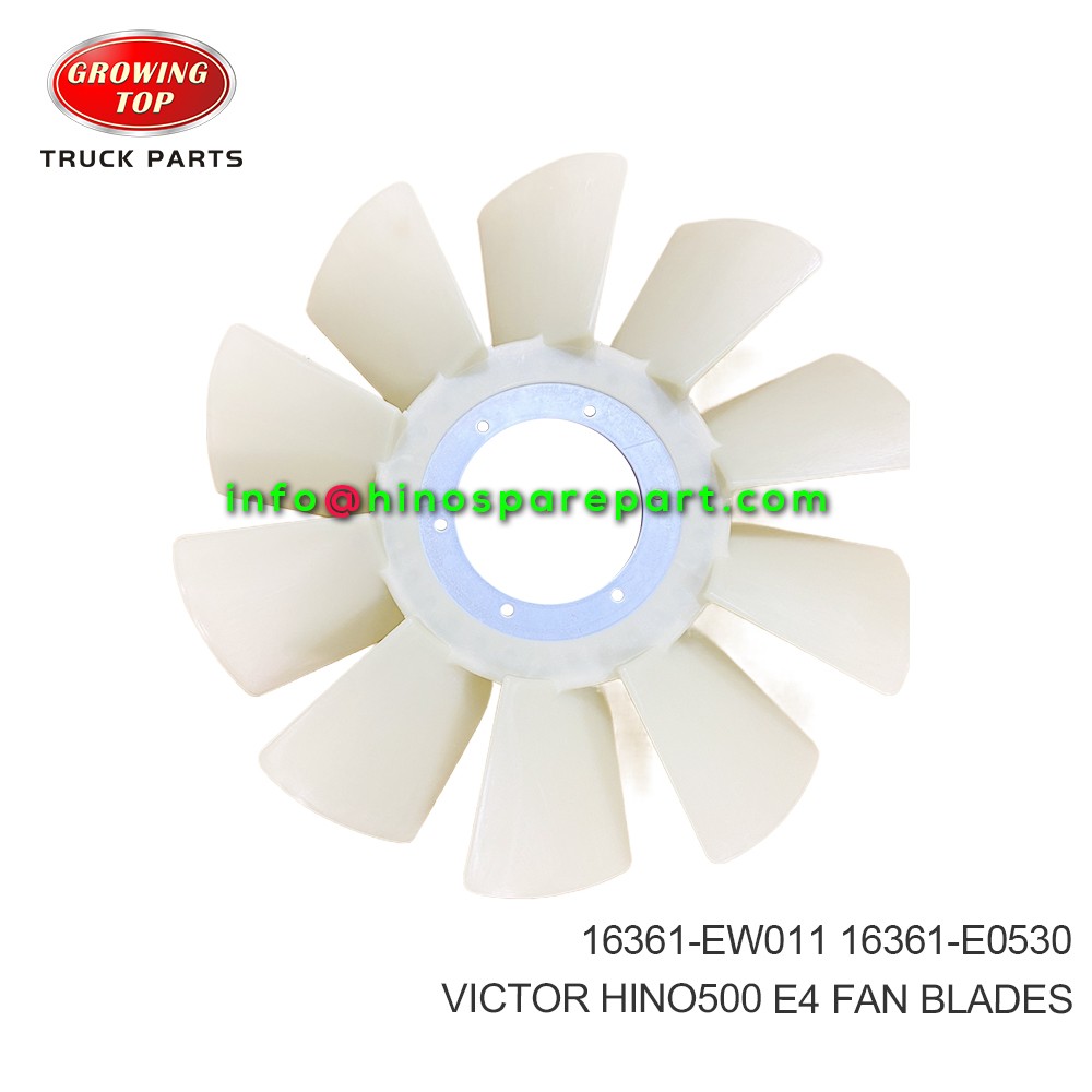 HINO500 E4 VICTOR FAN BLADES 16361-EW011