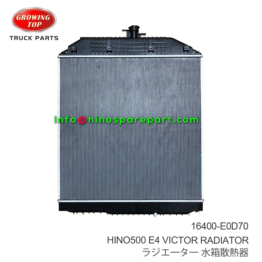 HINO500 VICTOR FG/FL/HG81 EURO4/5 RADIATOR 16400-E0D70