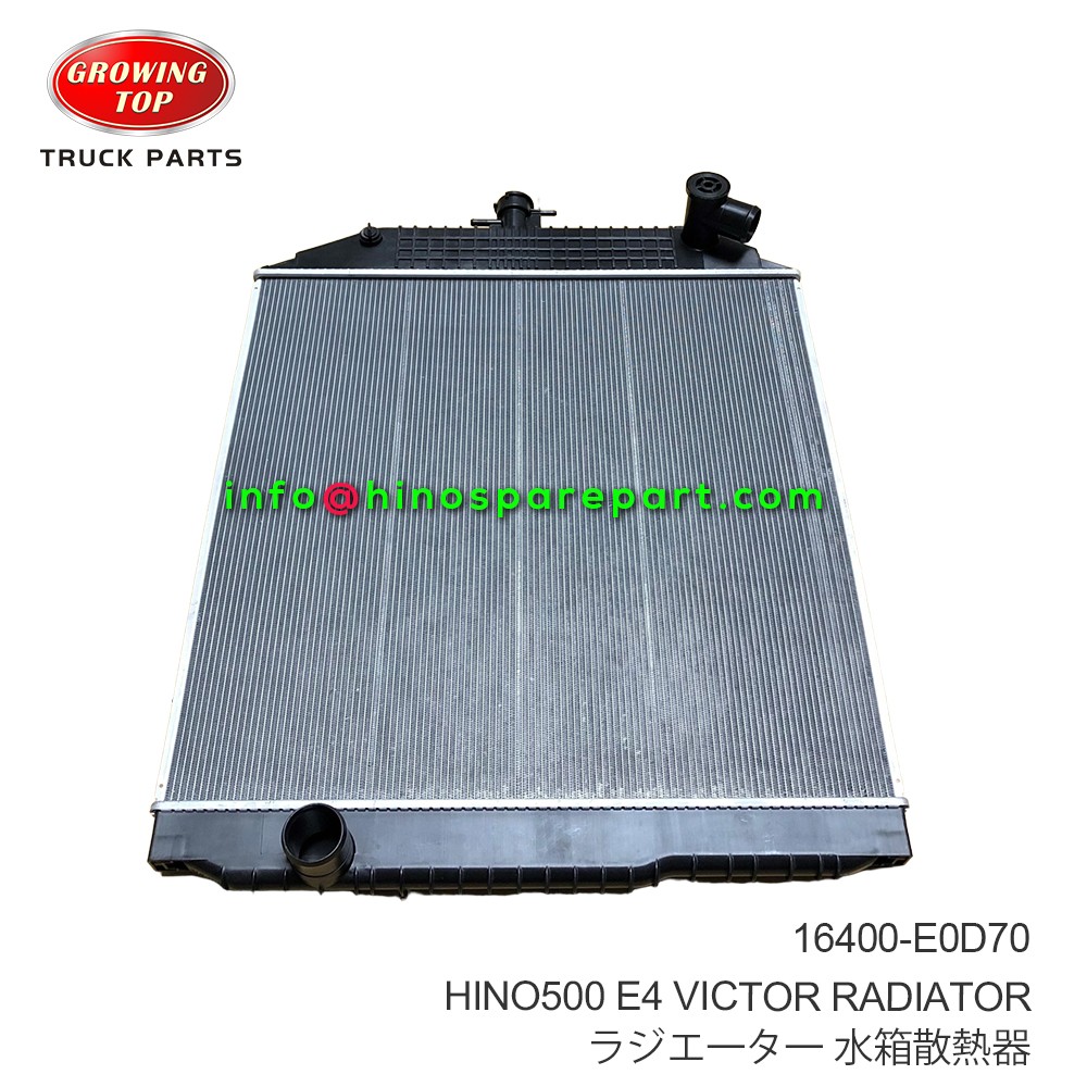HINO500 VICTOR FG/FL/HG81 EURO4/5 RADIATOR 16400-E0D70