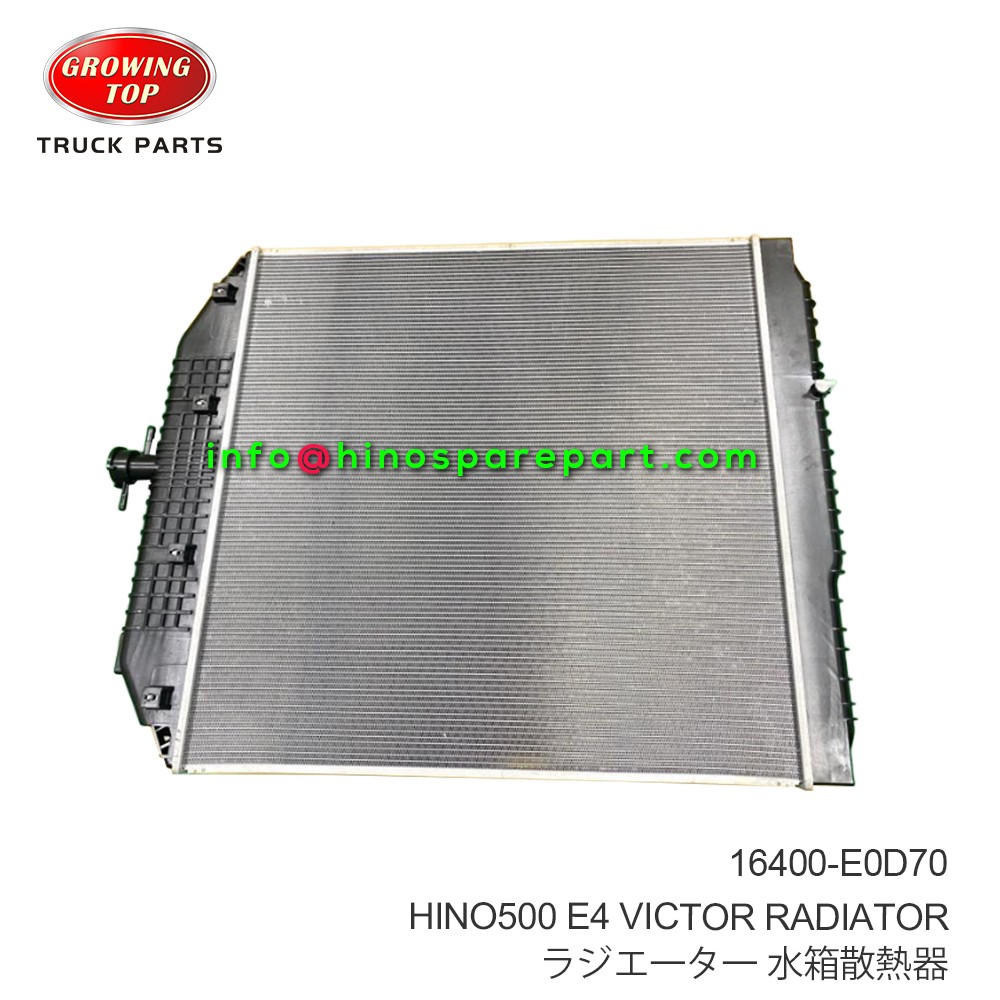 HINO500 VICTOR FG/FL/HG81 EURO4/5 RADIATOR 16400-E0D70