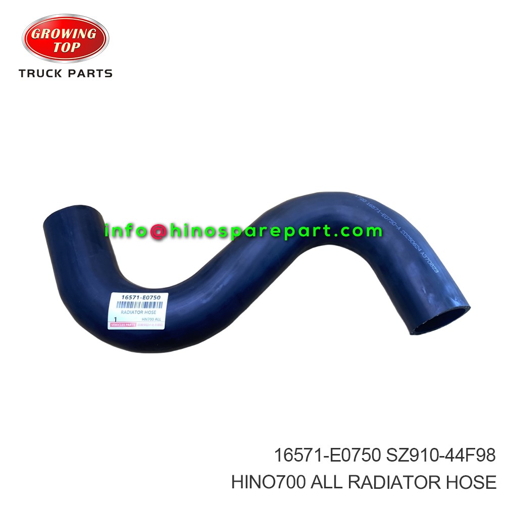 HINO700 ALL RADIATOR HOSE 16571-E0750