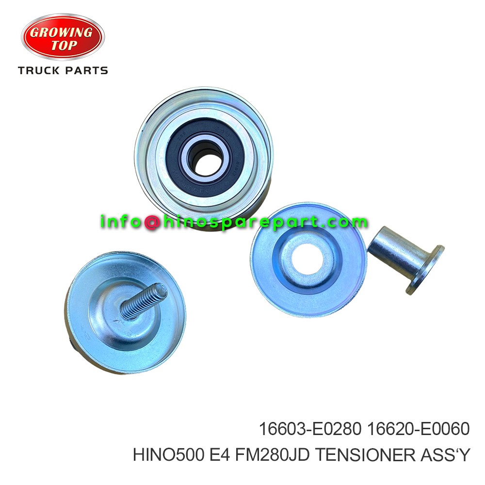 HINO500 E4 FM280JD TENSIONER ASSY 16603-E0280