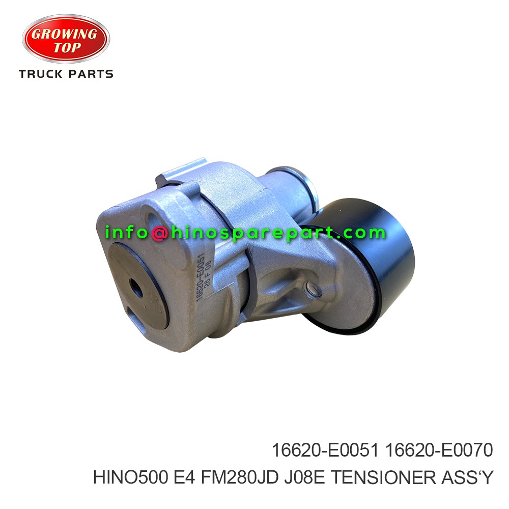 HINO500 E4 FM280JD J08E TENSIONER ASSY 16620-E0051