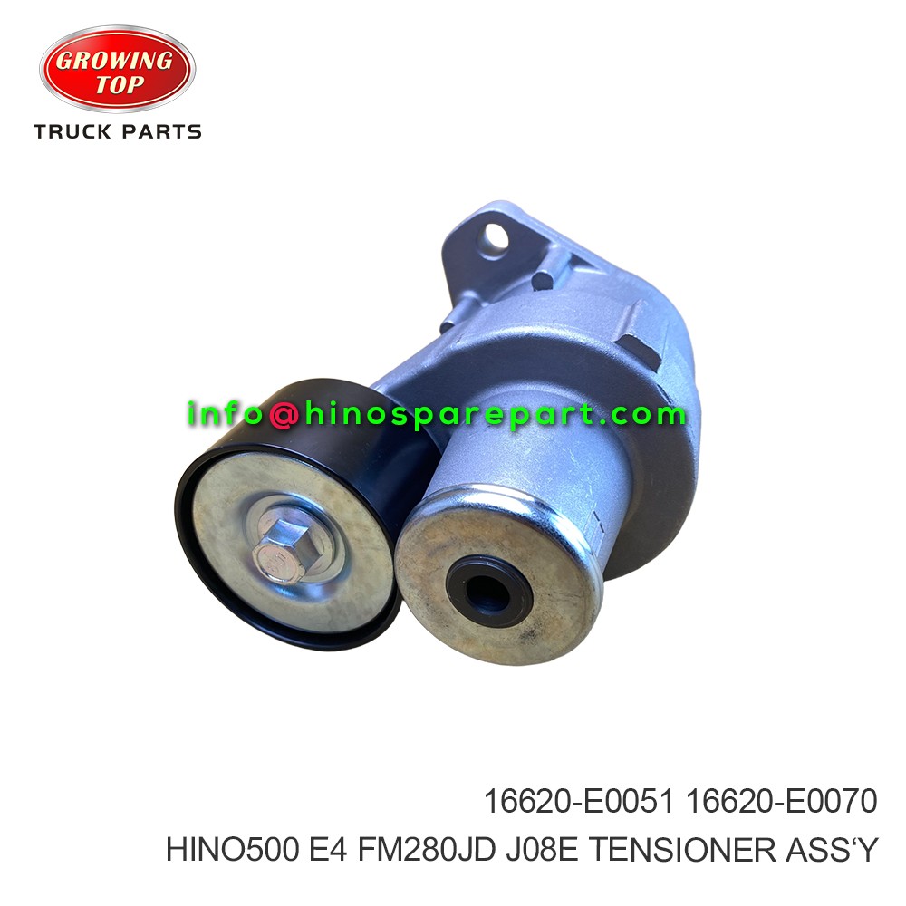 HINO500 E4 FM280JD J08E TENSIONER ASSY 16620-E0051