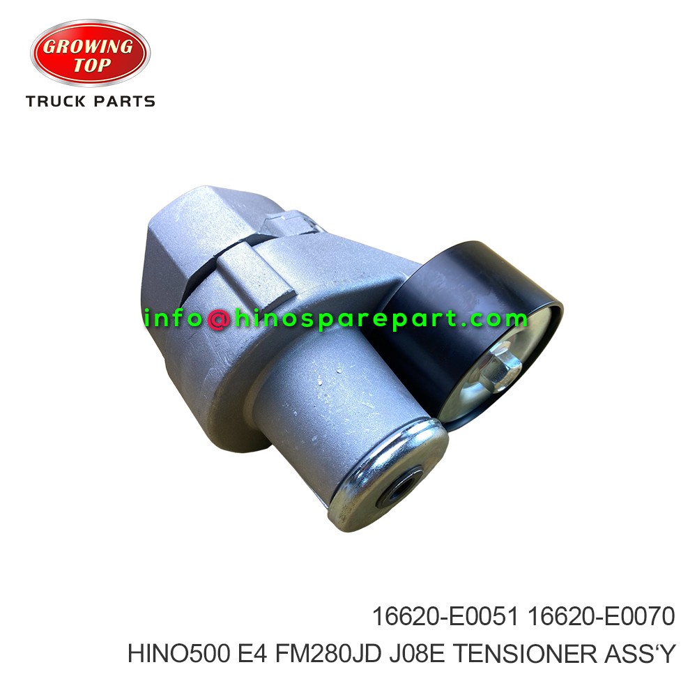 HINO500 E4 FM280JD J08E TENSIONER ASSY 16620-E0051