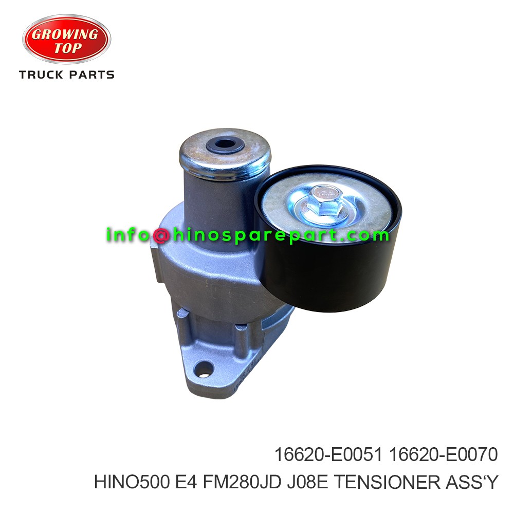 HINO500 E4 FM280JD J08E TENSIONER ASSY 16620-E0051