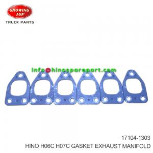 HINO H06C H07C  GASKET EXHAUST MANIFOLD 17104-1303