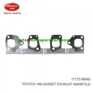 TOYOTA 14B  GASKET EXHAUST MANIFOLD  17173-56040