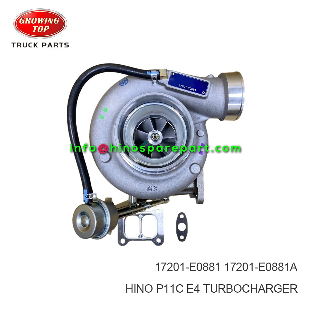 HINO P11C E4  TURBOCHARGER 17201-E0881 