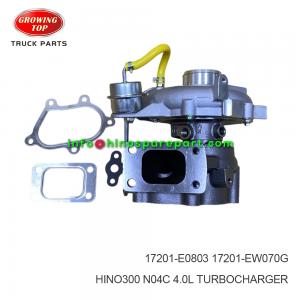 HINO300 N04C 4.0L TURBOCHARGER 17201-E0803 HINO300 N04C 4.0L TURBOCHARGER 17201-E0803