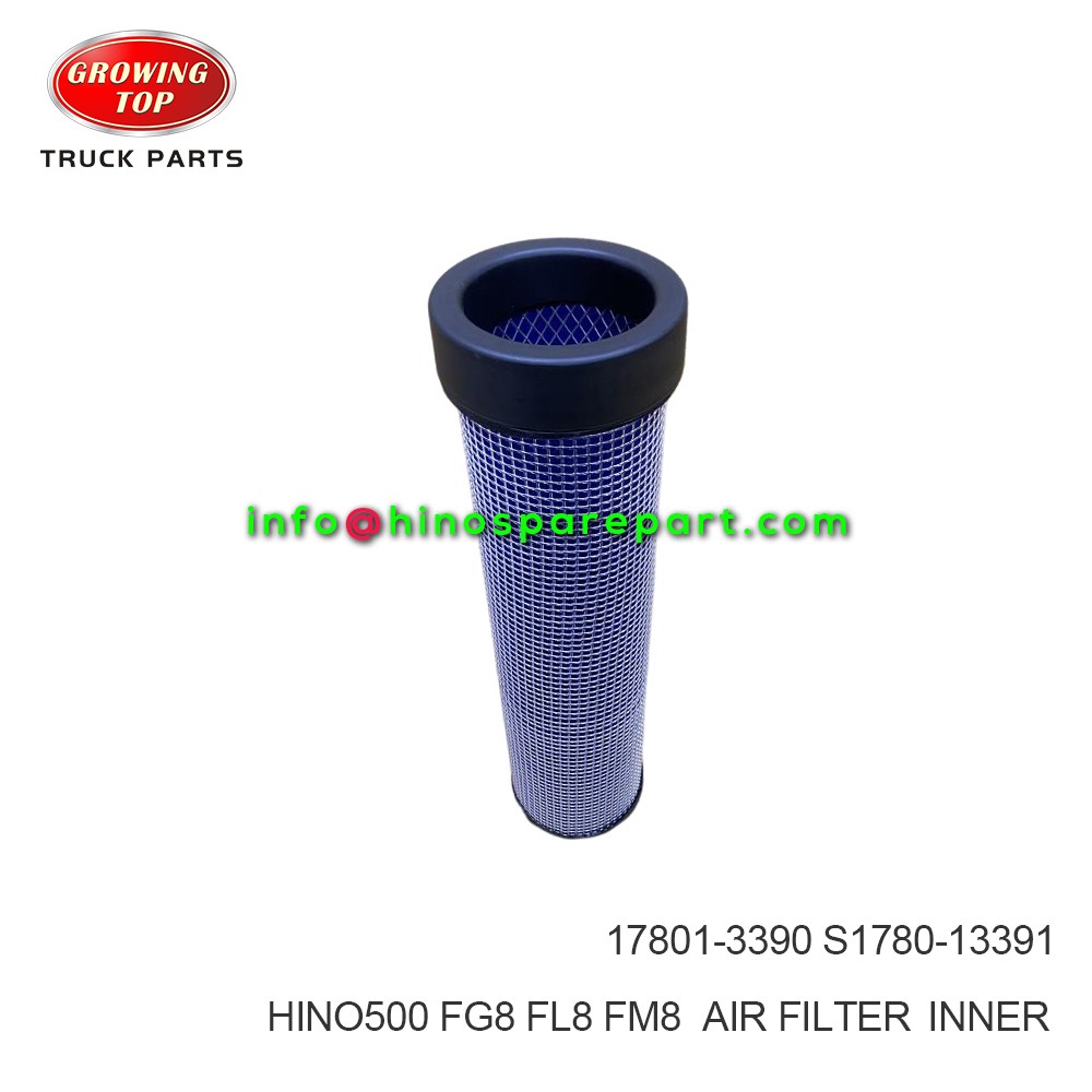 HINO500 FG8 FL8 FM8 AIR FILTER,INNER 17801-3390