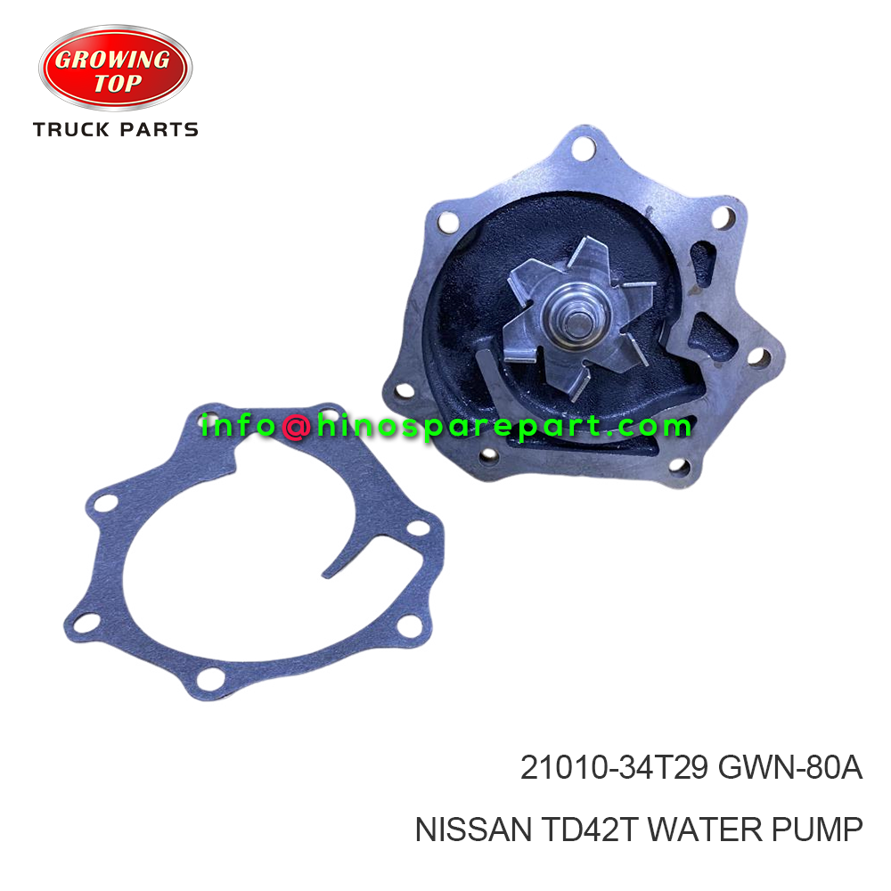 NISSAN TD42T WATER PUMP 21010-34T29