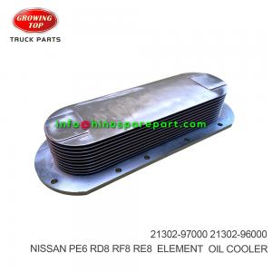 NISSAN PE6 RD8 RF8 RE8 ELEMENT OIL COOLER 21302-97000 NISSAN PE6 RD8 RF8 RE8 ELEMENT OIL COOLER 21302-97000