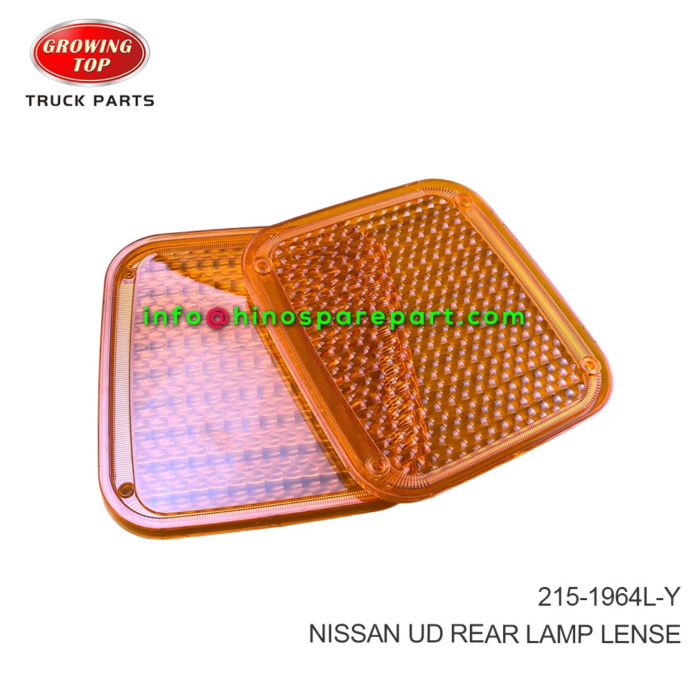 NISSAN UD REAR LAMP LENSES 215-1964L-Y