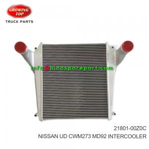 NISSAN UD CWM273 MD92  INTERCOOLER  21801-00Z0C