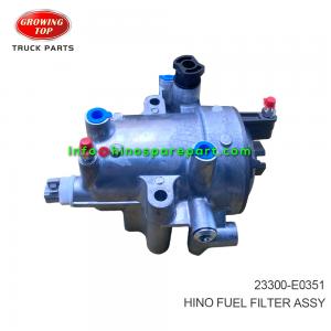 HINO FUEL FILTER ASSY 23300-E0351 HINO FUEL FILTER ASSY 23300-E0351
