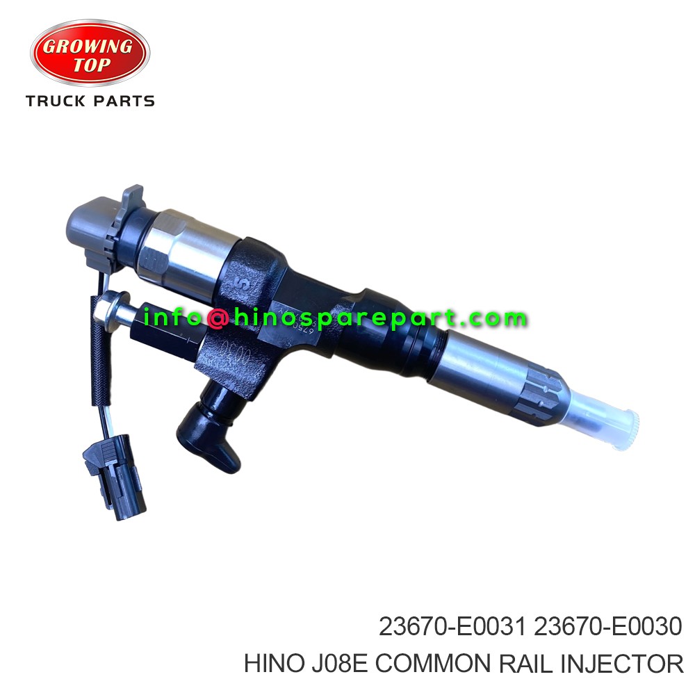 HINO J08E COMMON RAIL INJECTOR 23670-E0031