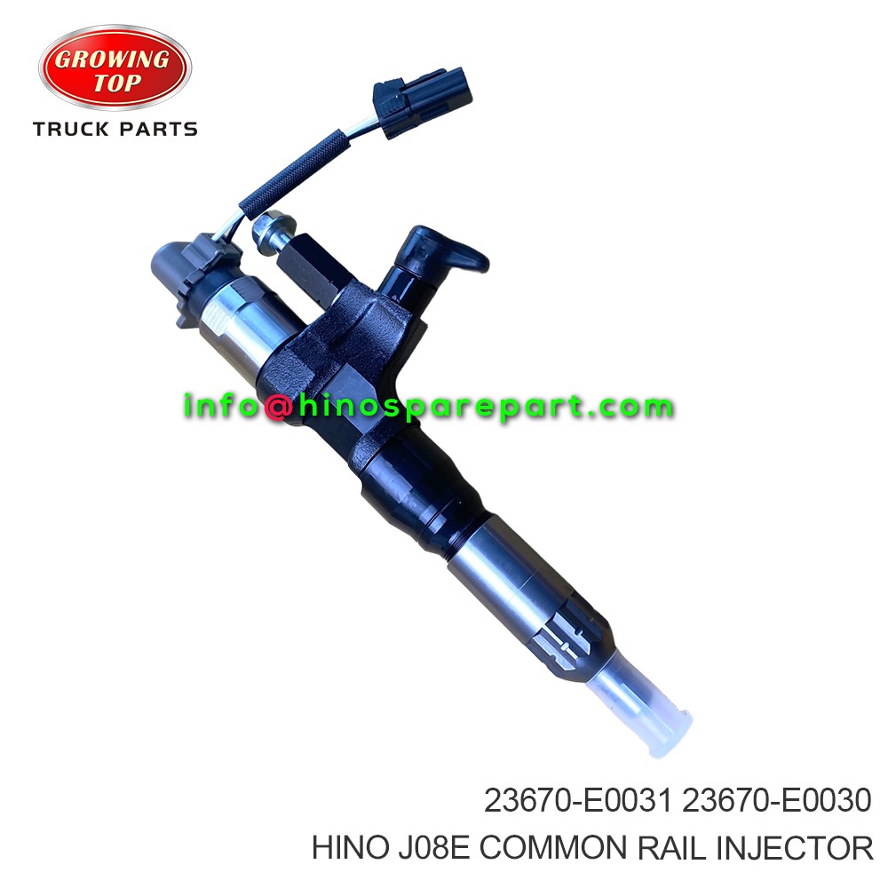 HINO J08E COMMON RAIL INJECTOR  23670-E0031