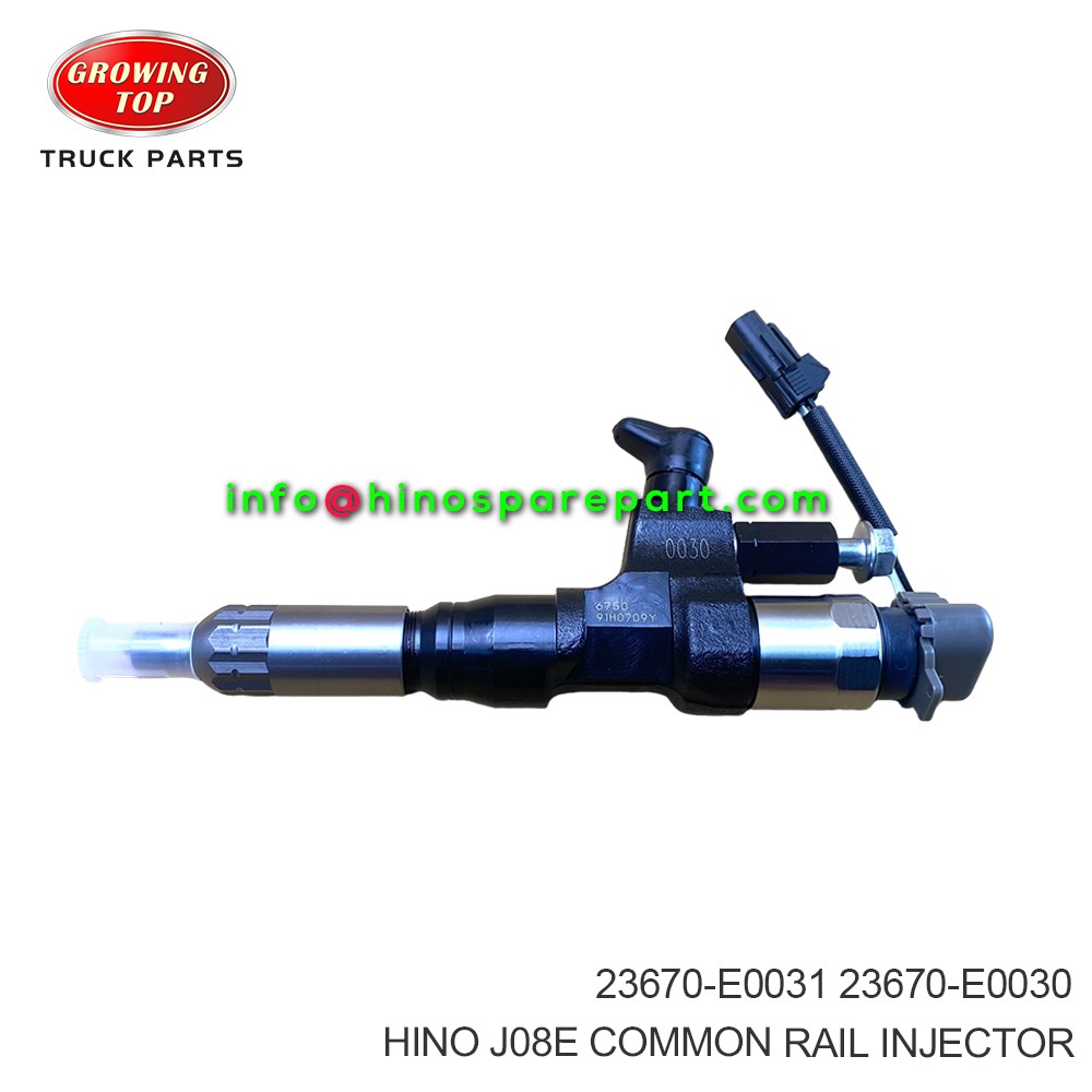 HINO J08E COMMON RAIL INJECTOR  23670-E0031