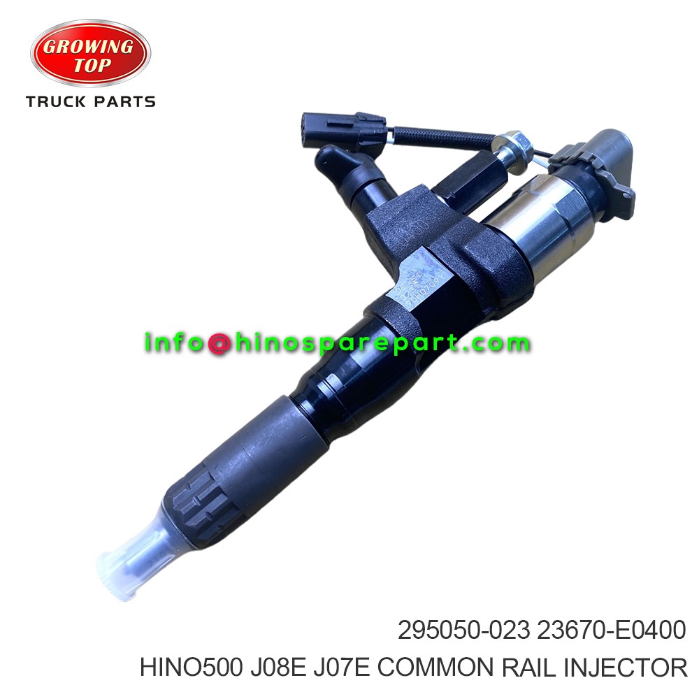 HINO500 J08E J07E COMMON RAIL INJECTOR  23670-E0400