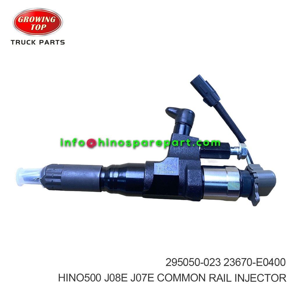 HINO500 J08E J07E COMMON RAIL INJECTOR  23670-E0400