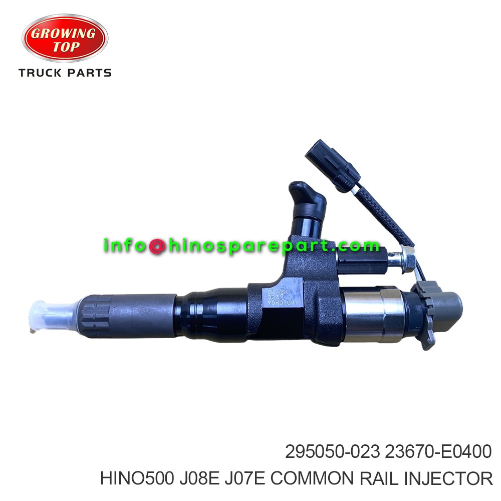 HINO500 J08E J07E COMMON RAIL INJECTOR  23670-E0400