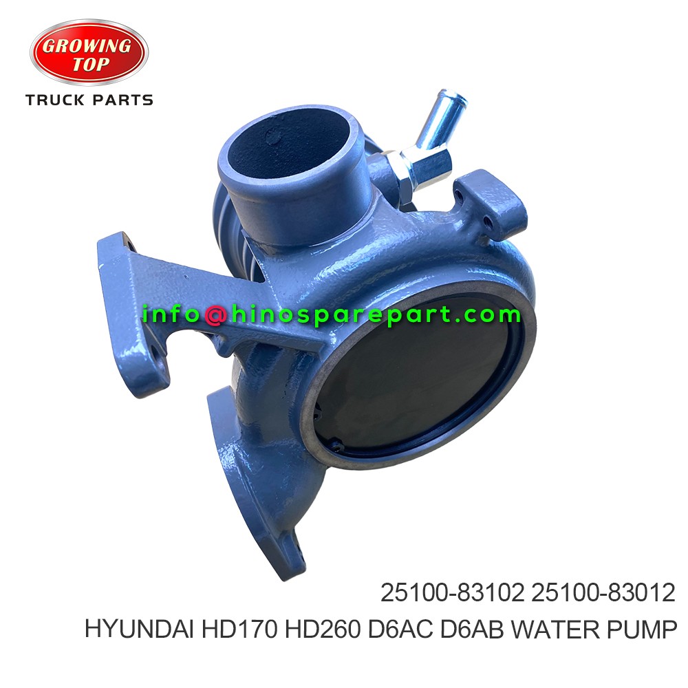 HYUNDAI HD170 HD260 D6AC D6AB D6AV WATER PUMP 25100-83102